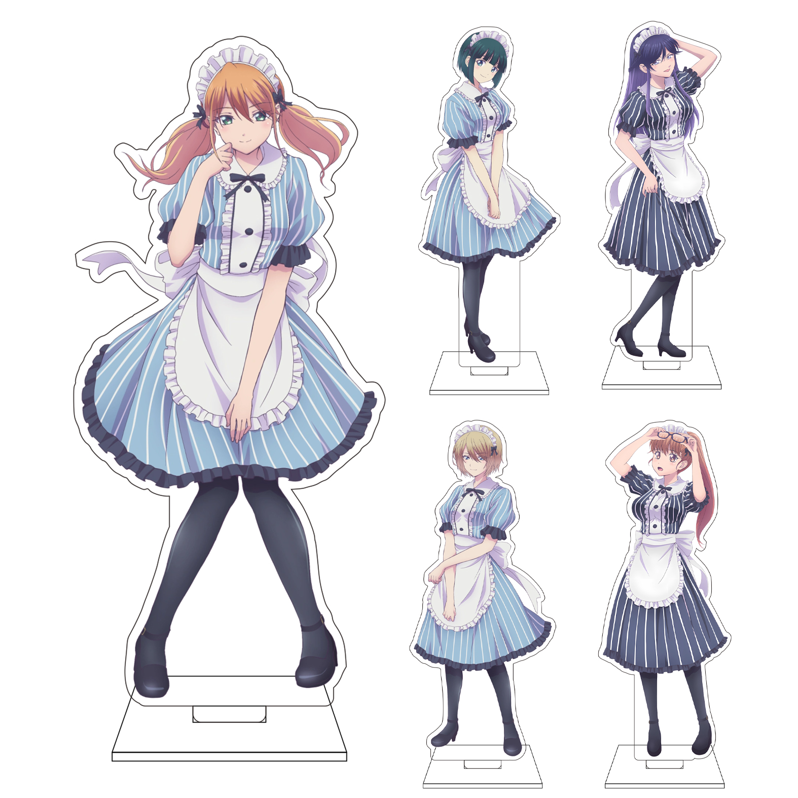 Anime Cosplay Rental - 16CM Anime The Goddess Cafe Terrace