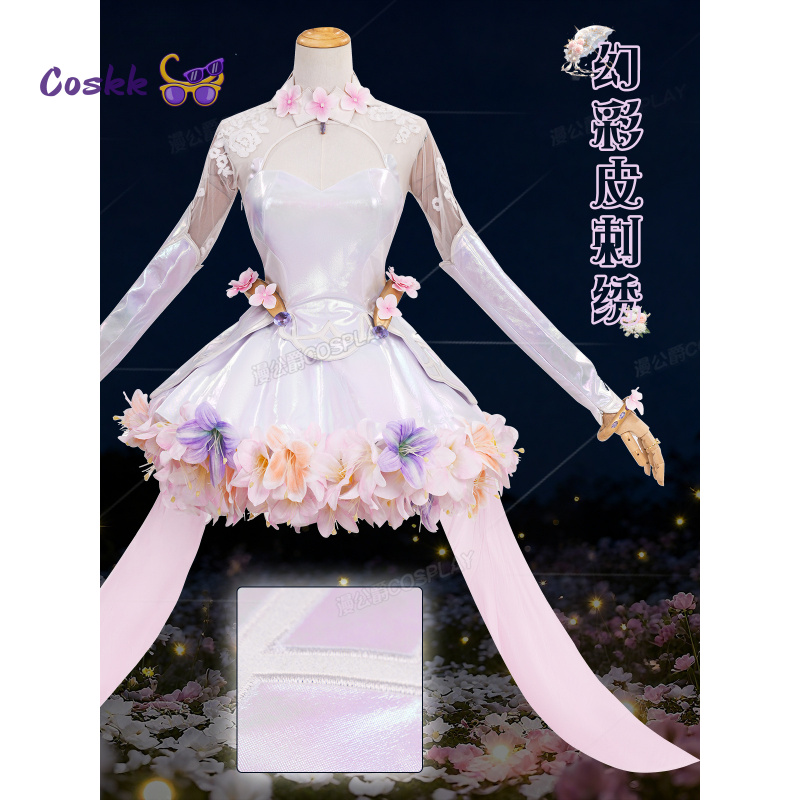 Anime Cosplay Dress - Game OW Kiriko Cosplay Costume Uniform