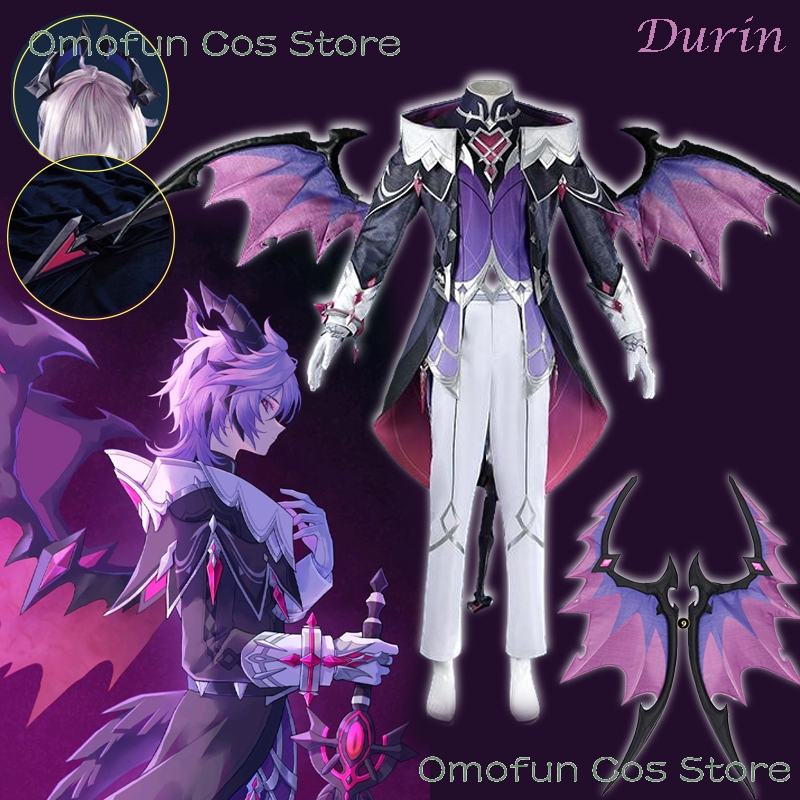 Anime Cosplay High Quality - Genshin Impact Durin Cosplay Costume Wig
