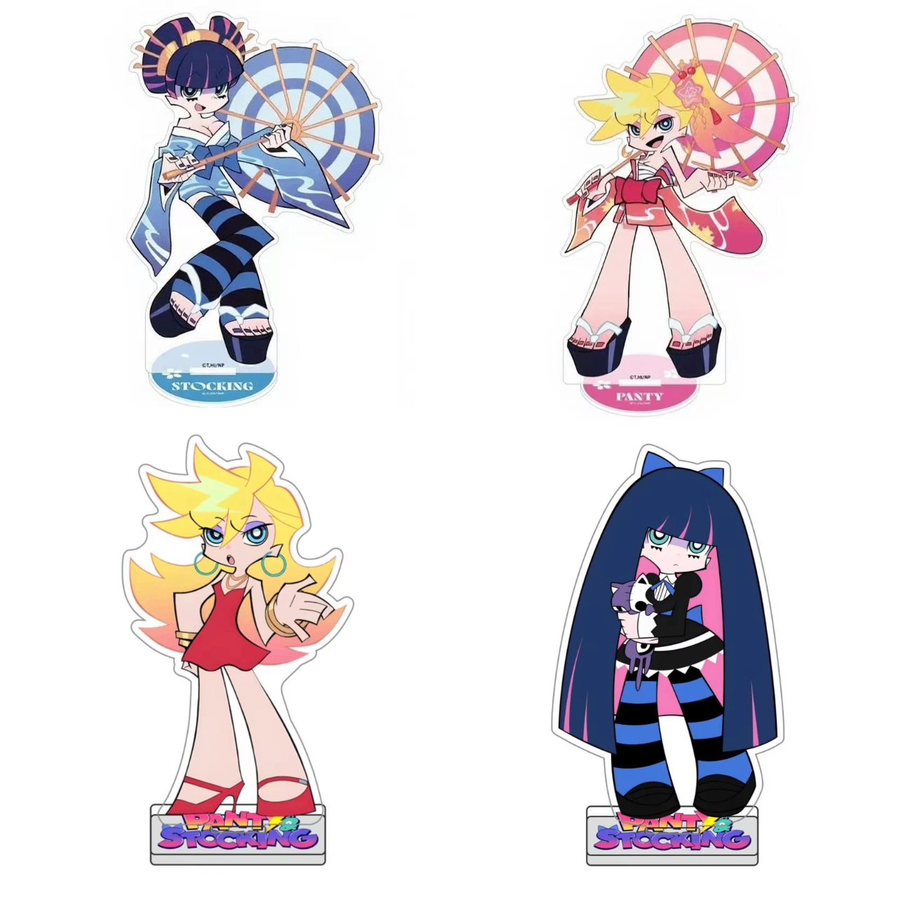Anime Cosplay Rental - Anime Panty & Stocking with Garterbelt