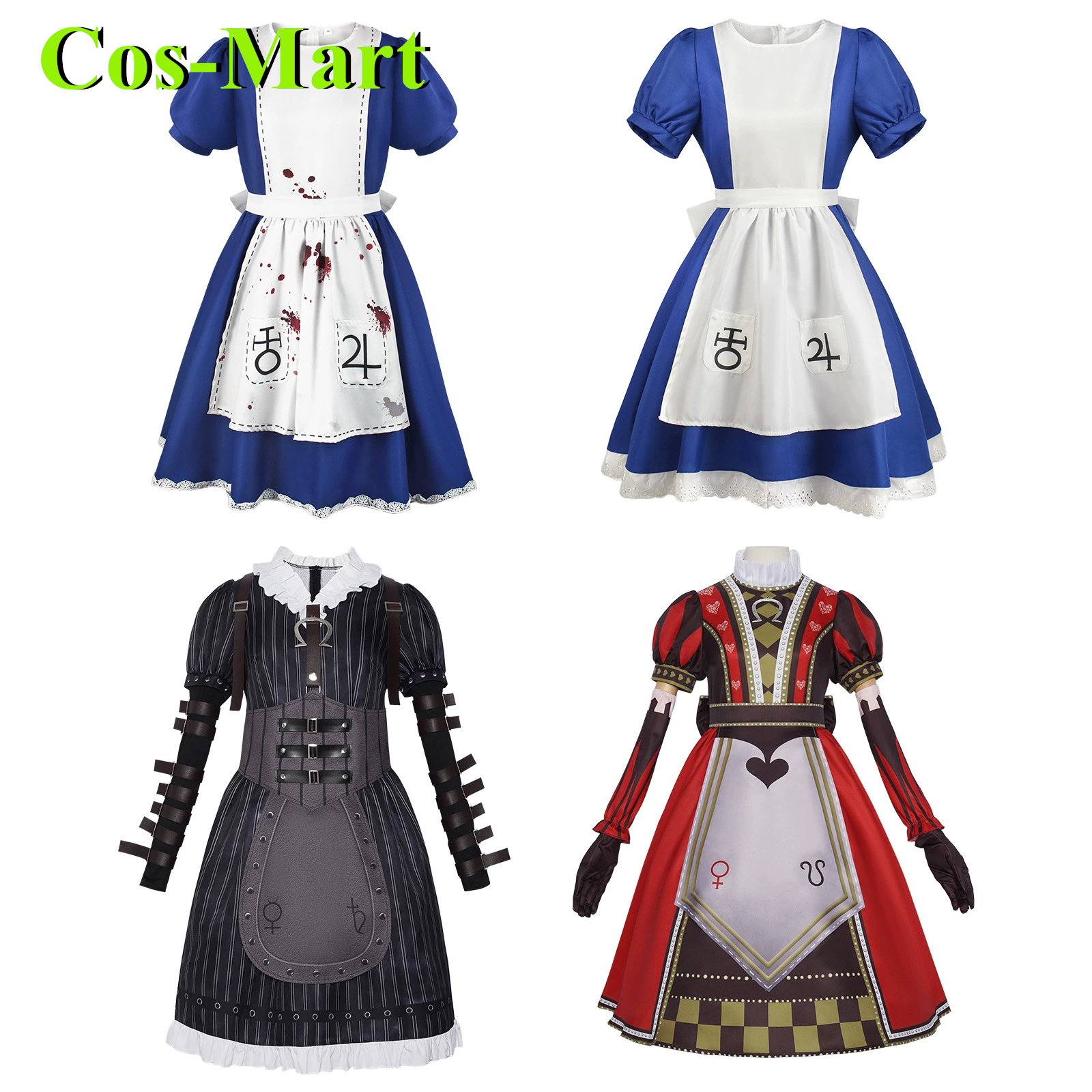 Anime Cosplay Maid - Cos-Mart Anime Alice: Madness Returns Cosplay