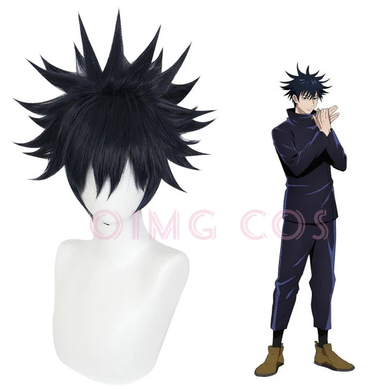 Anime Cosplay Youtube Shorts - Jujutsu Kaisen Fushiguro Megumi Cosplay Wig