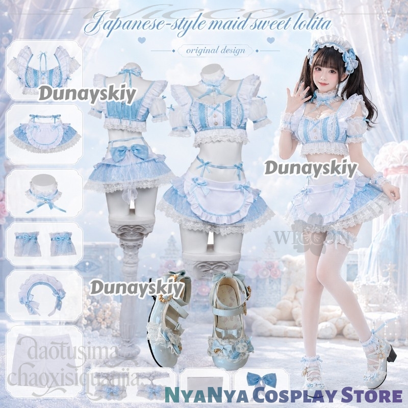 Anime Cosplay Maid - Y2K Jirai Kei Kawaii ACG Nijigen