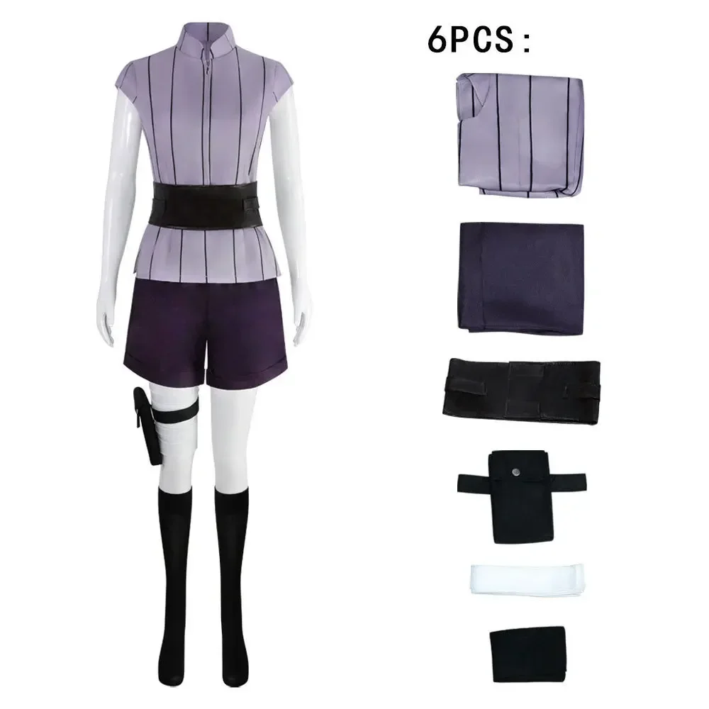 Anime Cosplay Ninja - 2026 Halloween Hyuga Hinata Cosplay Costume