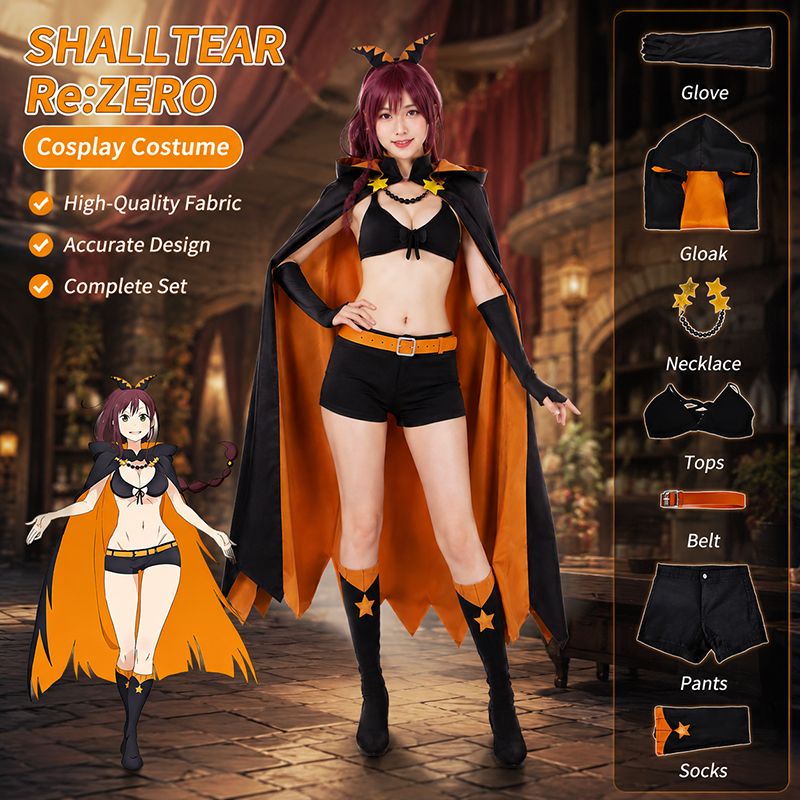 Anime Cosplay Live - Shaula Cosplay Costume Anime Re:Life in