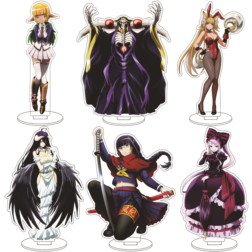 Anime Cosplay Rental - 16CM Anime OVERLORD Albedo Demiurge Ainz