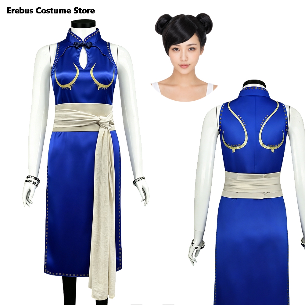 Adult Sexy Chun Li Cosplay Cos - Anime Cosplay Live reseña y precio