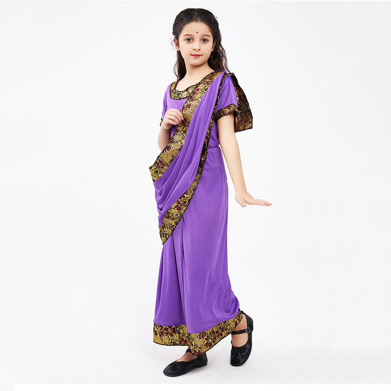 India traditional clothing Sar - Anime Cosplay India reseña y precio