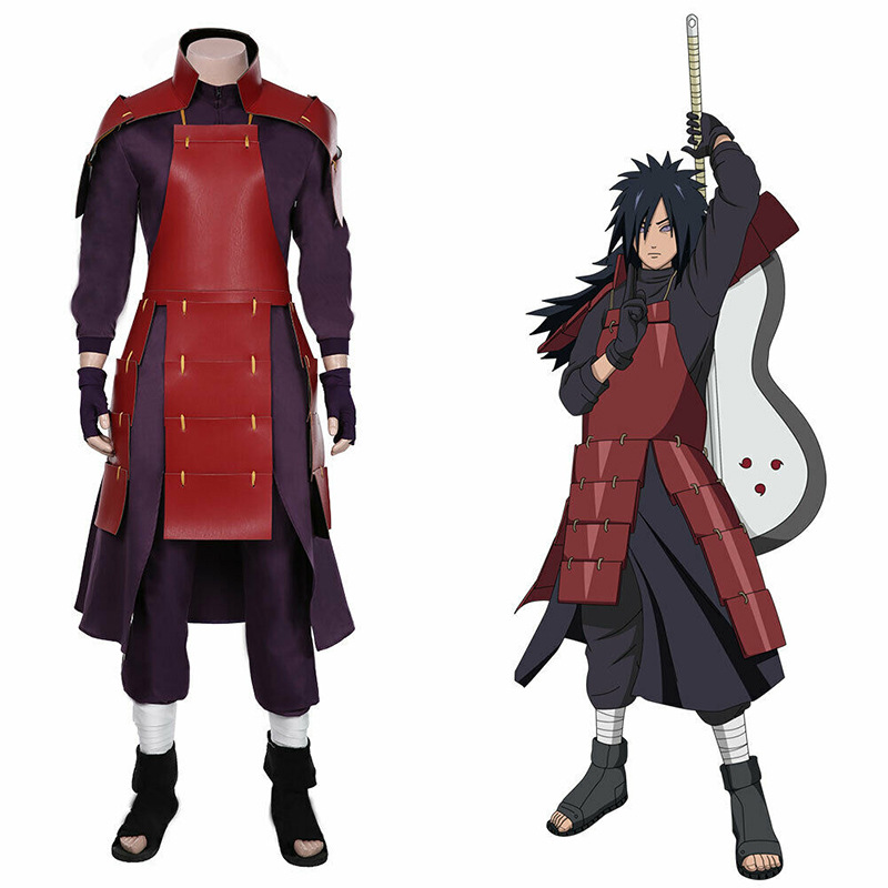 Madara Uchiha cosplay costume, - Anime Cosplay Armor reseña y precio