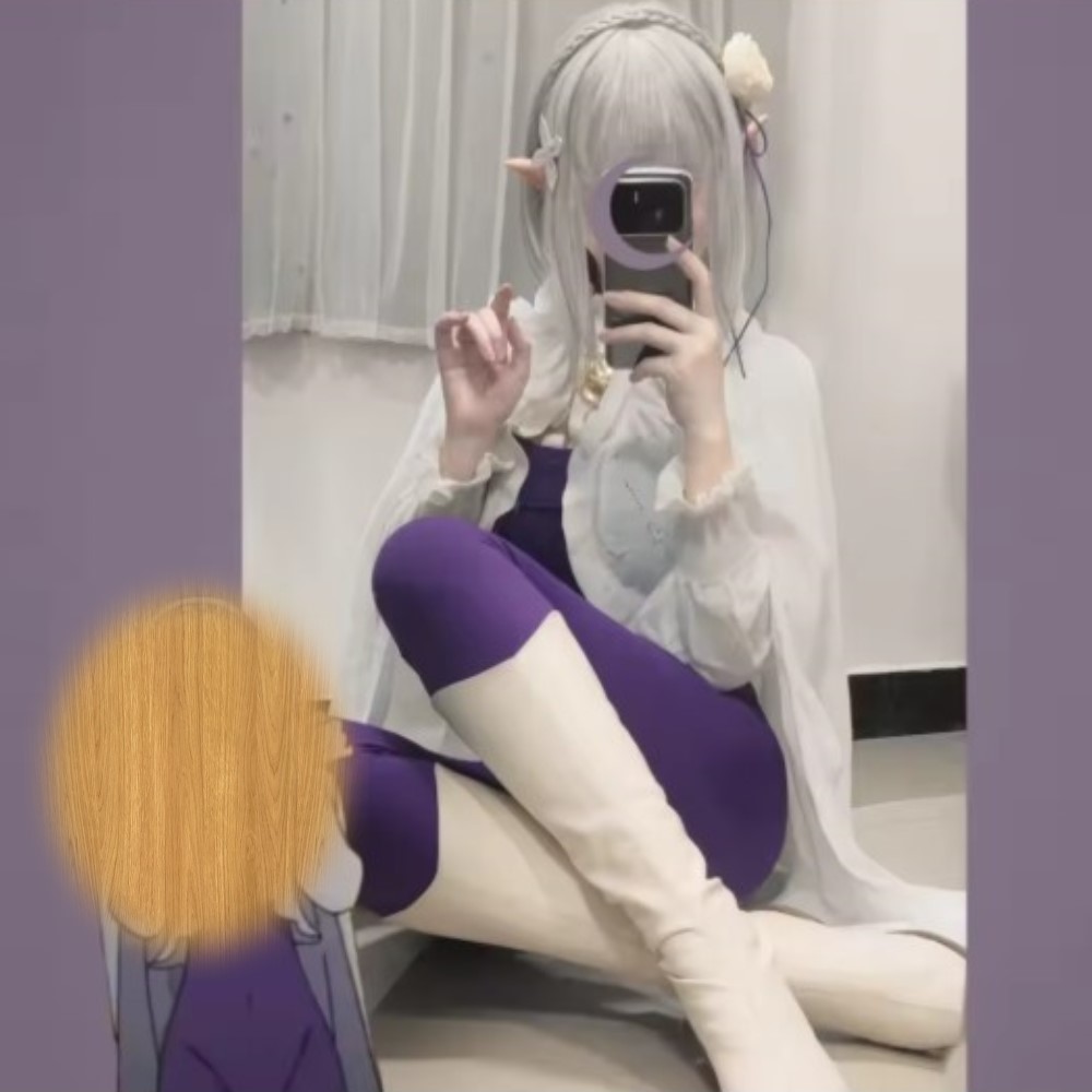 NEW Emilia Rezero Cosplay Cost - Anime Cosplay Live reseña y precio