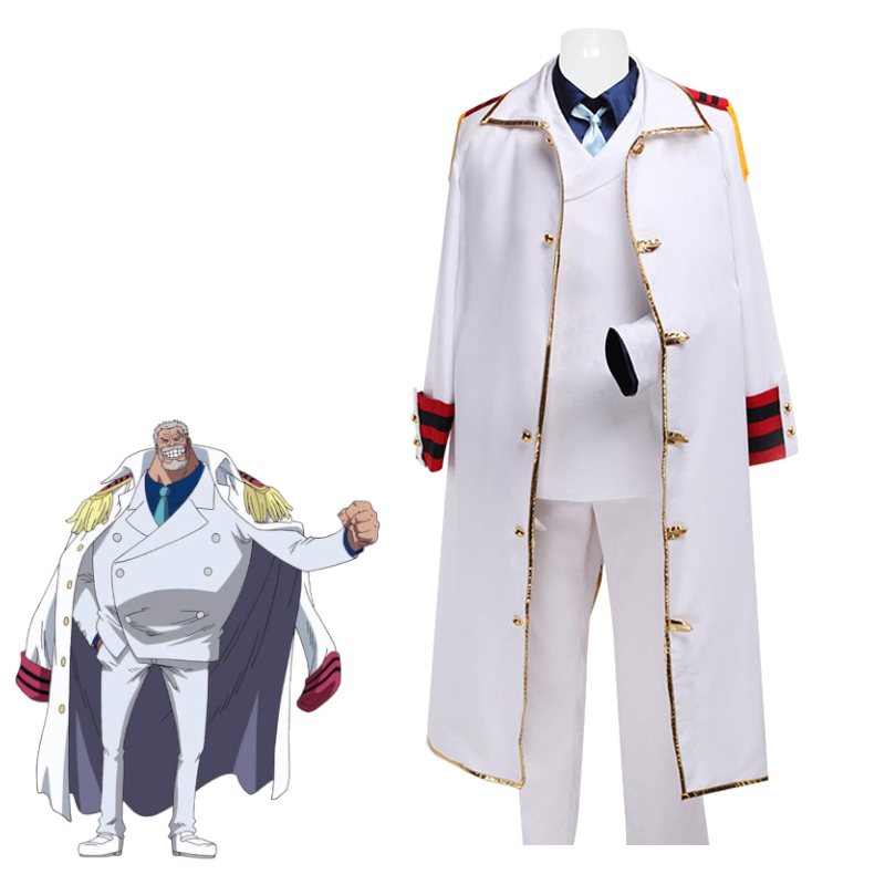 Monkey D Garp Cosplay Costume  - Anime Marin Cosplay reseña y precio