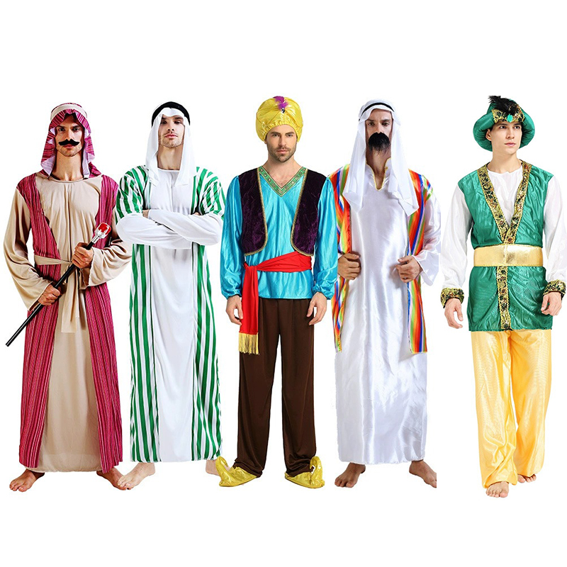 Men Cosplay Aladdin Lamp Genie - Anime Cosplay India reseña y precio