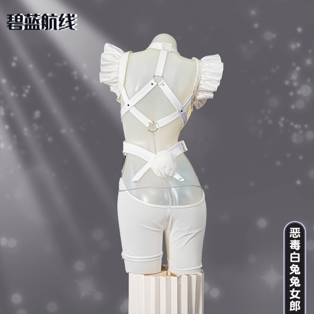 Azur Lane Le Malin Lazy White  - Cosplay Anime Bunny Girl reseña y precio