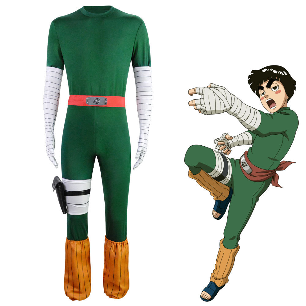 Anime Ninja Rock Lee Cosplay C - Anime Cosplay Ninja reseña y precio