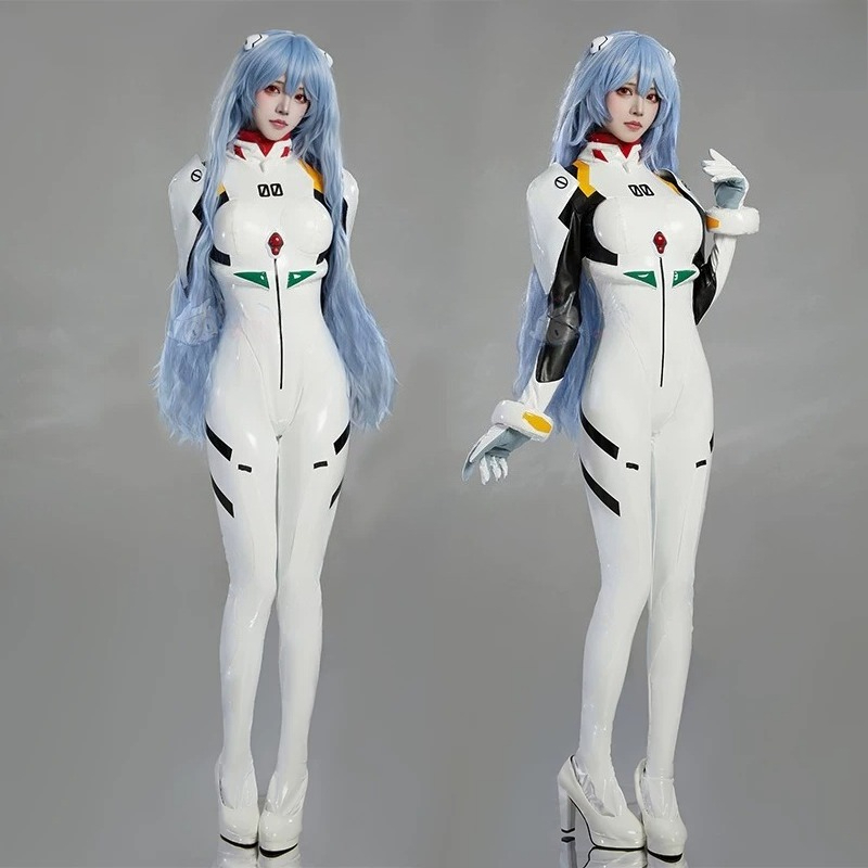 Rei Ayanami Plugsuit Cosplay C - Anime Cosplay High Quality reseña y precio
