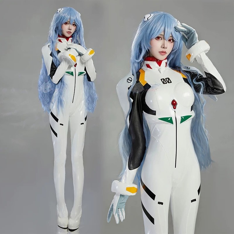 Rei Ayanami Plugsuit Cosplay C - Anime Cosplay High Quality reseña y precio
