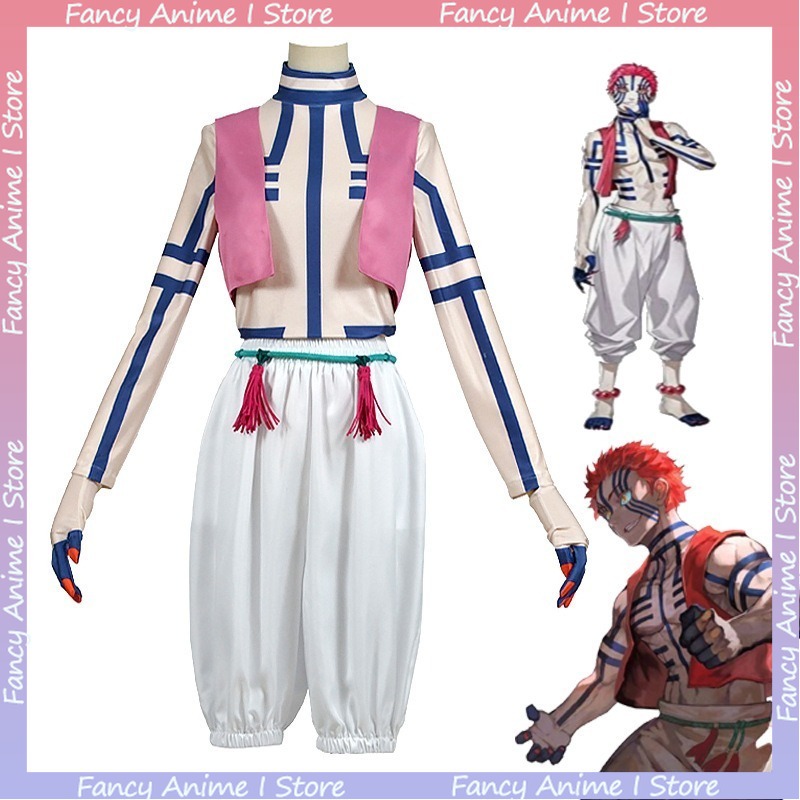 Anime Akaza Copsplay Costume H - Anime Cosplay Festival reseña y precio