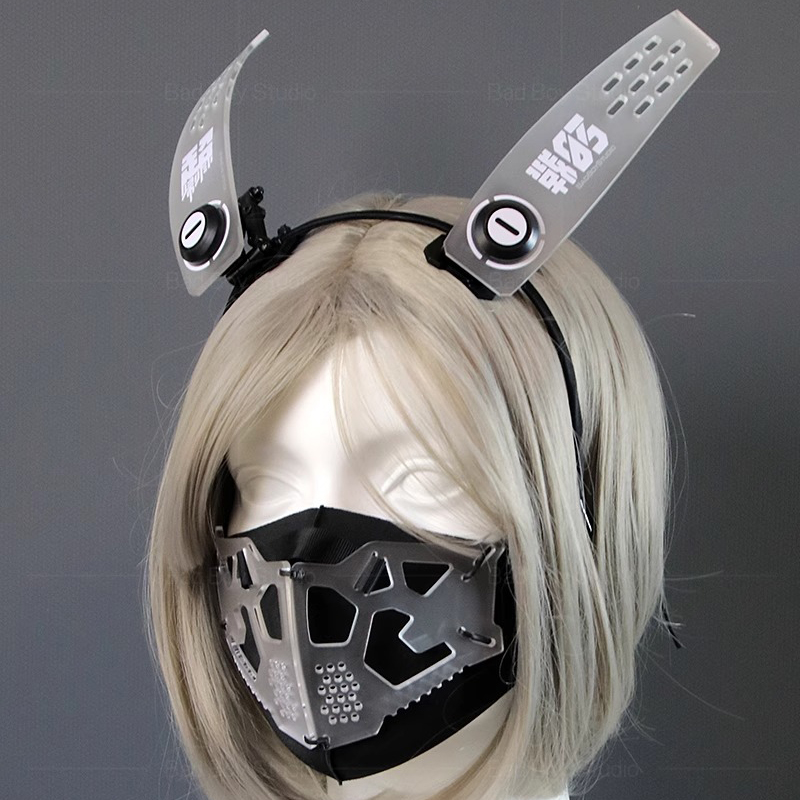 Cyberpunk Mask Cosplay Functio - Anime Cosplay Armor reseña y precio