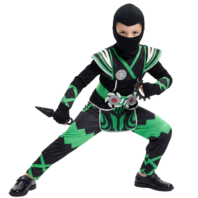 Japanese Ninja Costume Set for - Anime Cosplay Ninja reseña y precio