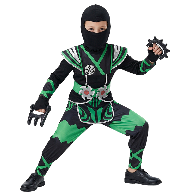 Japanese Ninja Costume Set for - Anime Cosplay Ninja reseña y precio