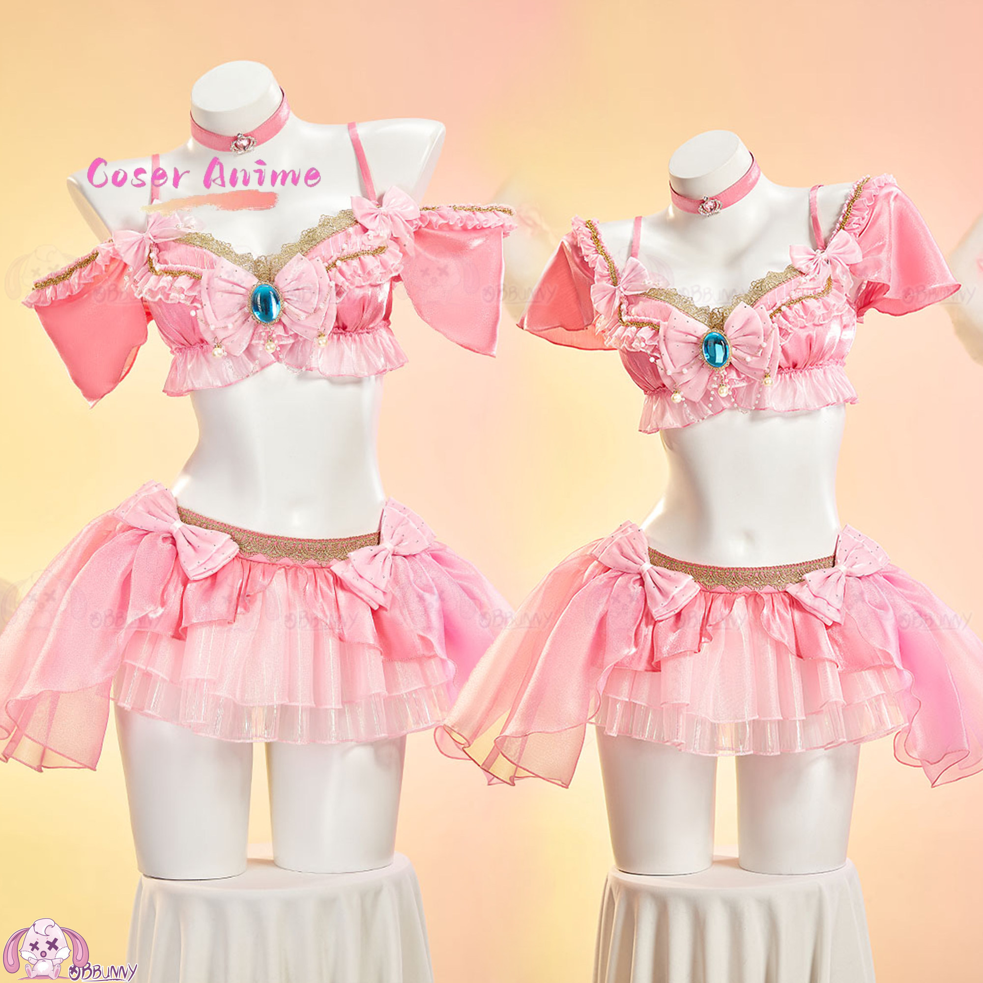 Sweet Peach Idol Mini Skirt Se - Anime Cosplay Festival reseña y precio