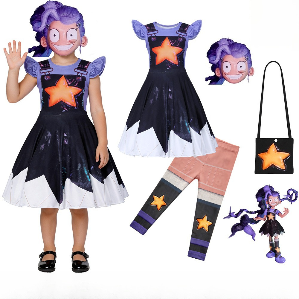 Lily Lovebraids Game Suit Unif - Anime Cosplay Dress reseña y precio