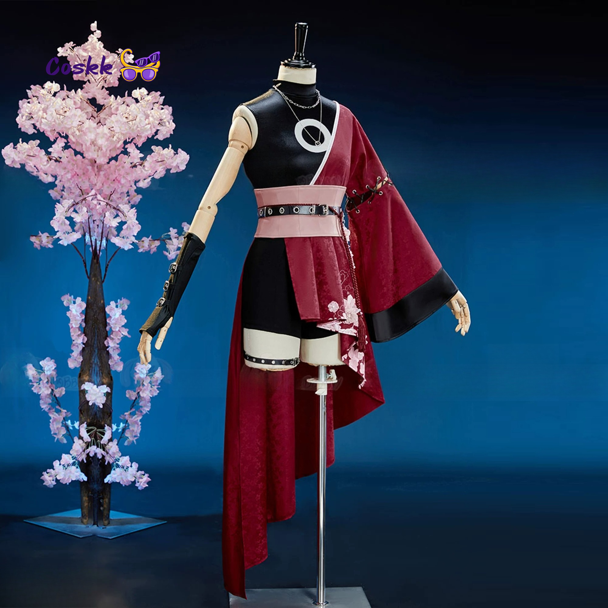 Newly Haruno Cos Sakura Cospla - Anime Cosplay Maid reseña y precio