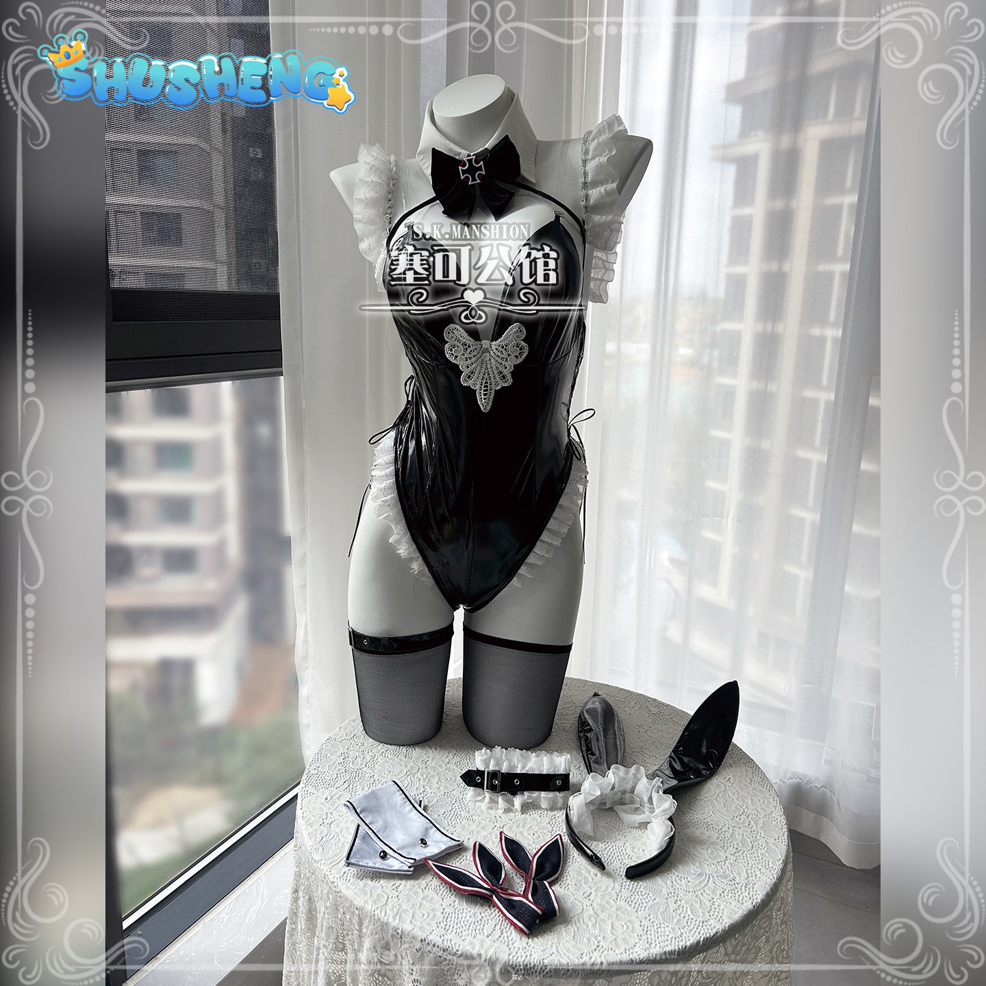Prinz Eugen Azur Lane KMS Prin - Cosplay Anime Bunny Girl reseña y precio