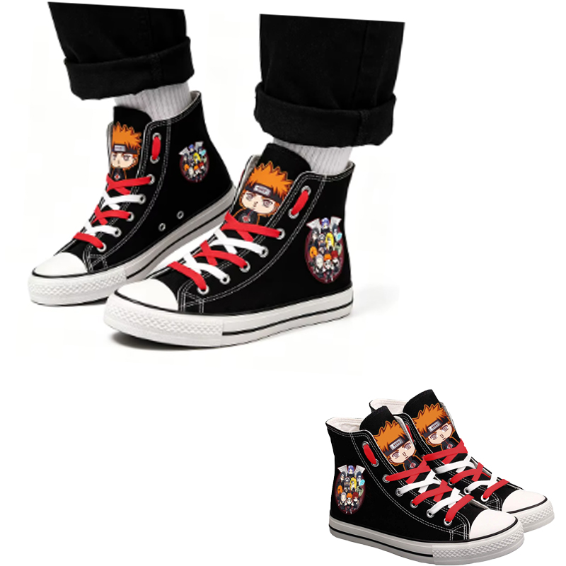 Naruto Uzumaki High-Top Canvas - Anime Cosplay Ideas For Women reseña y precio