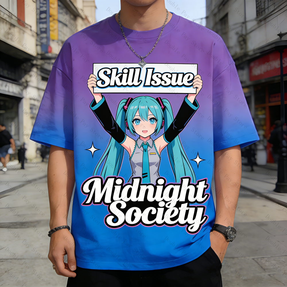 Hatsune Miku Fan Gift Oversize - Anime Cosplay Meme reseña y precio