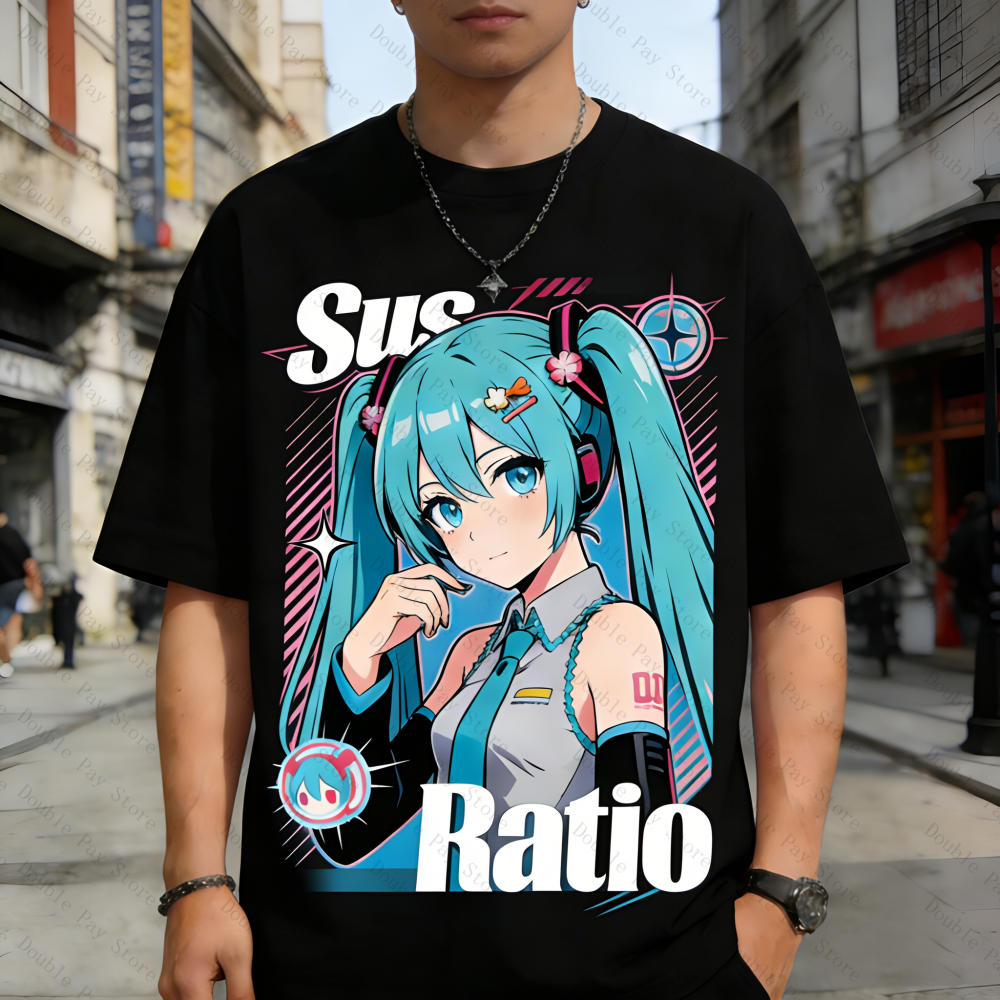 Hatsune Miku Fan Gift Oversize - Anime Cosplay Meme reseña y precio