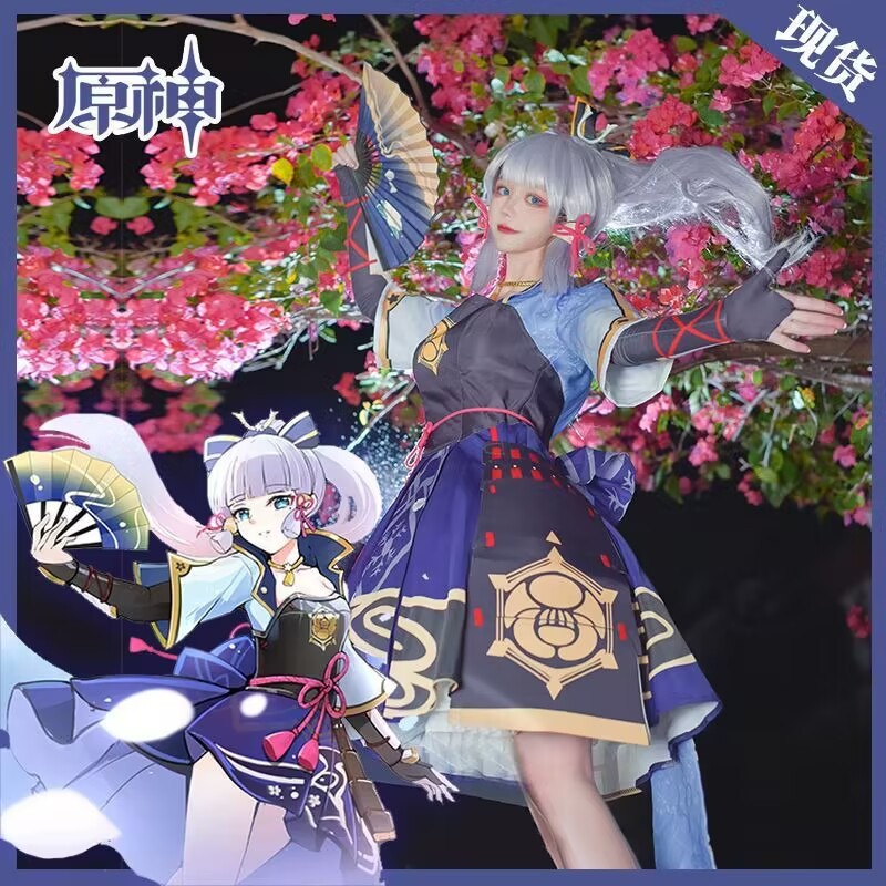 Kamisato Ayaka Cosplay Kostüm  - Anime Cosplay Dress reseña y precio