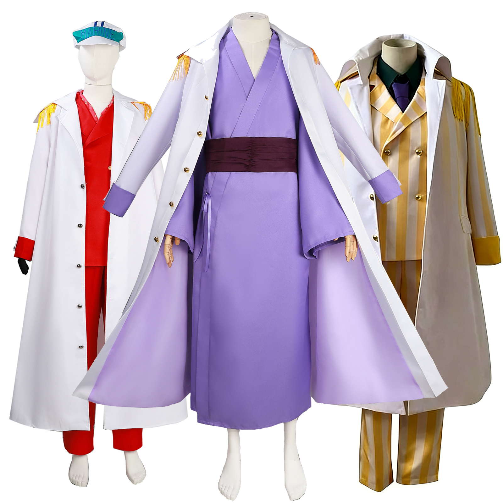 Five Elders Admirals Cosplay C - Anime Marin Cosplay reseña y precio