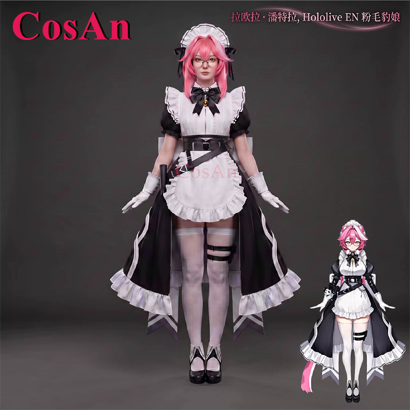 CosAn Anime VTuber Hololive EN - Anime Cosplay Maid reseña y precio