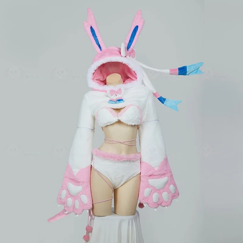 Sylveon Nymphali Feelinara Cos - Anime Cosplay Festival reseña y precio
