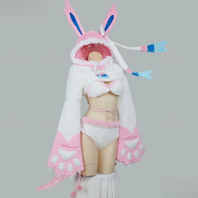 Sylveon Nymphali Feelinara Cos - Anime Cosplay Festival reseña y precio
