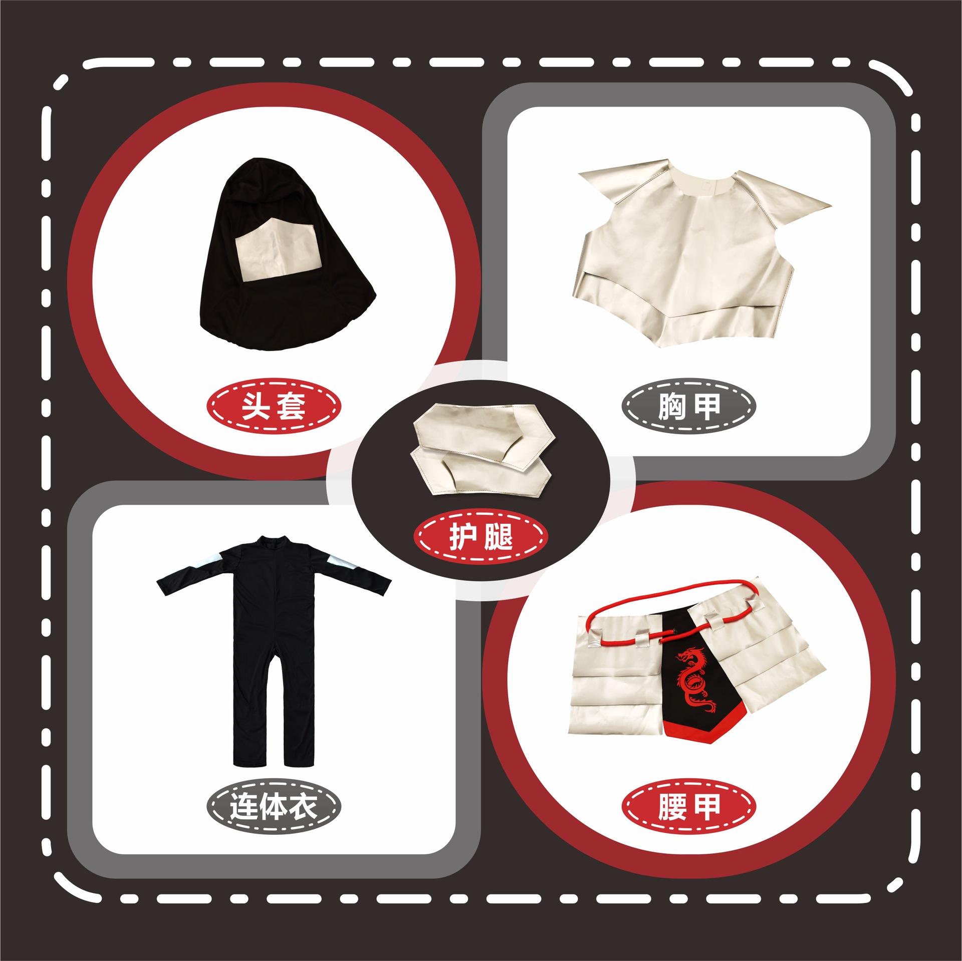 Halloween cos ninja costumes c - Anime Cosplay Ninja reseña y precio
