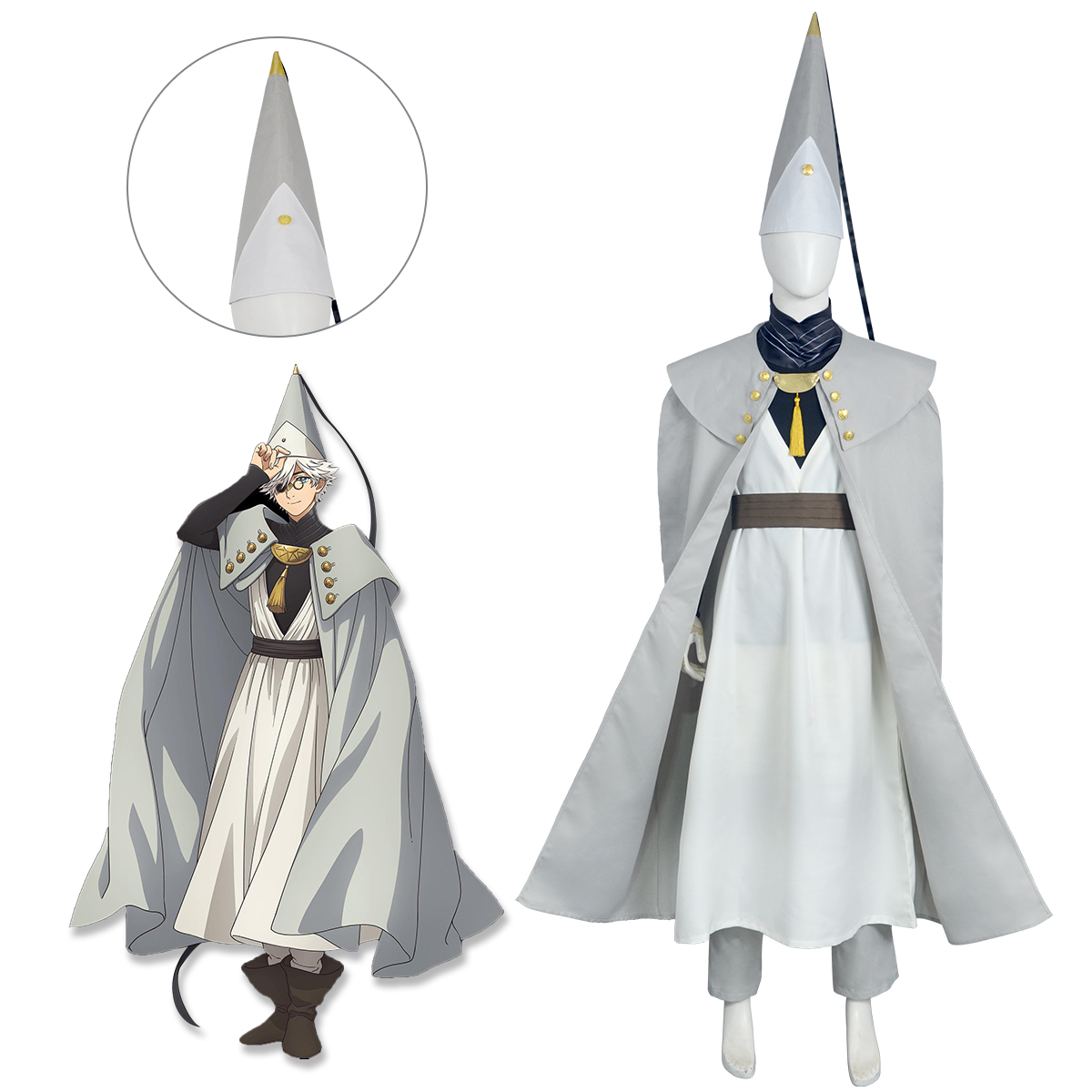 Magician Qifrey Cosplay Outfit - Anime Cosplay Festival reseña y precio