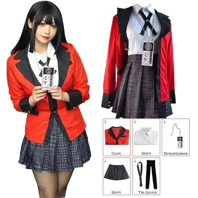 Anime Kakegurui Jabami Yumeko  - Anime Cosplay Ninja reseña y precio