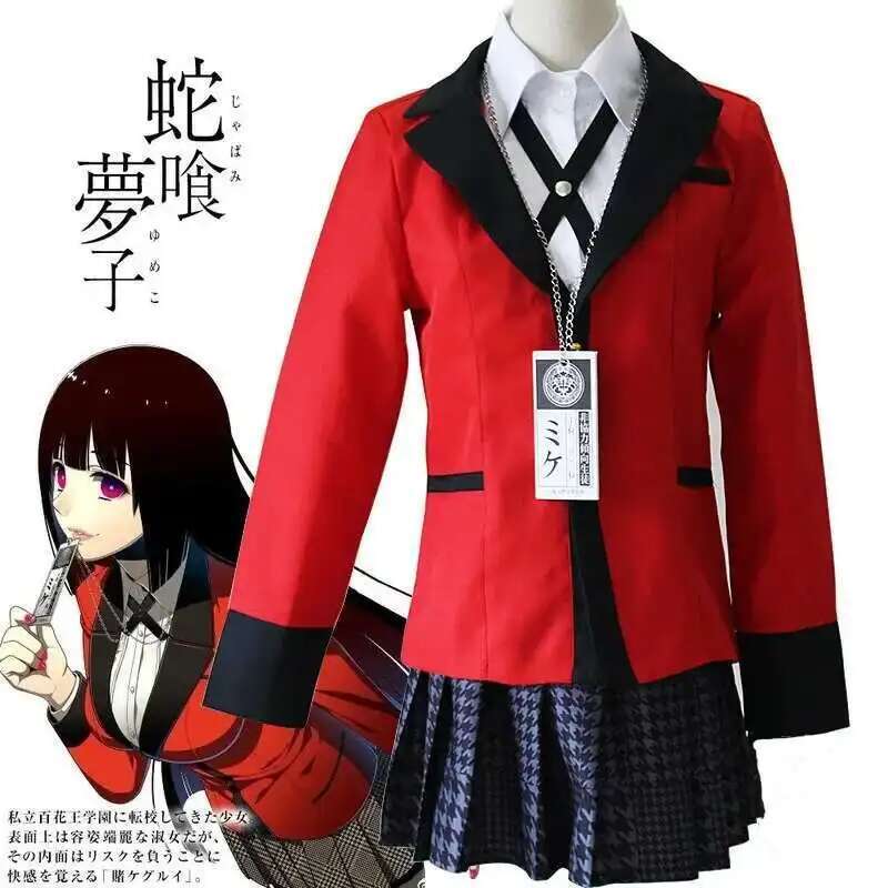 Anime Kakegurui Jabami Yumeko  - Anime Cosplay Ninja reseña y precio
