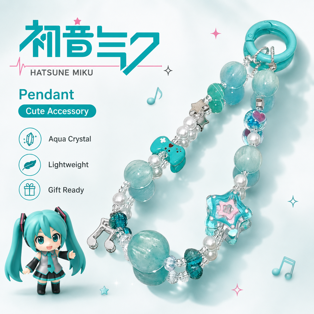 Hatsune Miku Phone Charm Cute  - My Hero Academia Belt reseña y precio