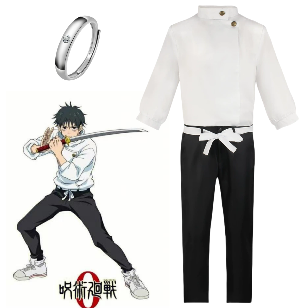Jujutsu Kaisen Yuta Okkotsu Co - Anime Cosplay Festival reseña y precio