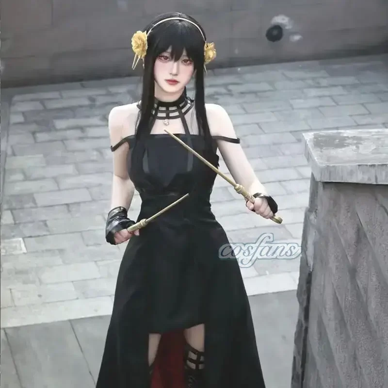 Spy X Family Yor Forger Cospla - Anime Cosplay Yor Forger reseña y precio