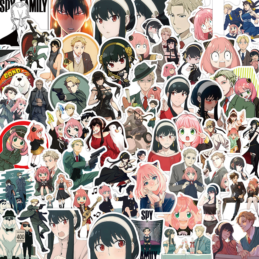60pcs Set Spy Family Anime Spy - Anime Cosplay Yor Forger reseña y precio