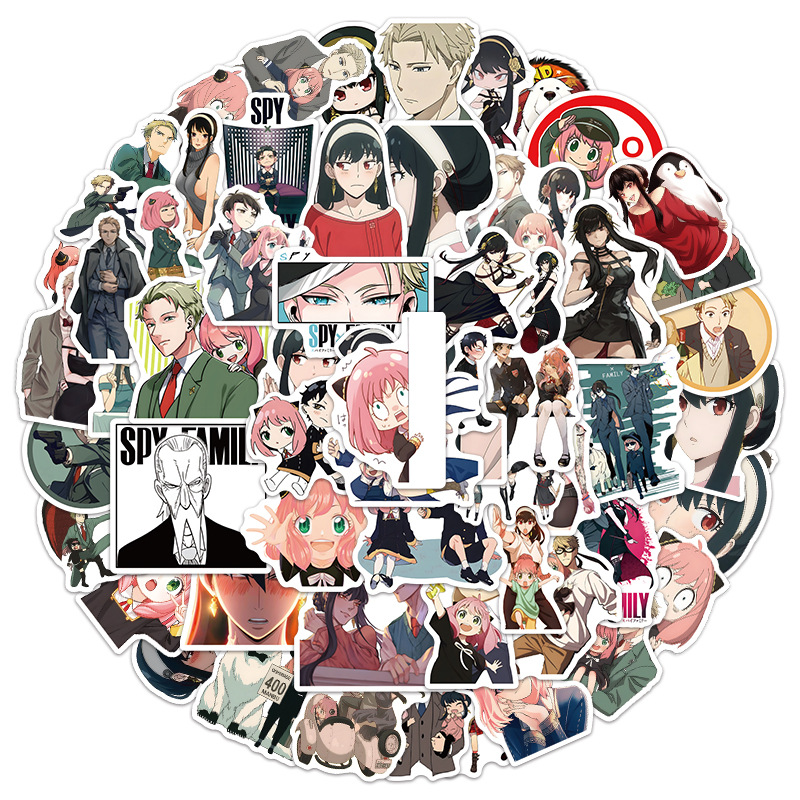 60pcs Set Spy Family Anime Spy - Anime Cosplay Yor Forger reseña y precio