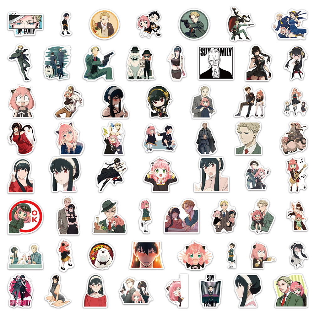 60pcs Set Spy Family Anime Spy - Anime Cosplay Yor Forger reseña y precio
