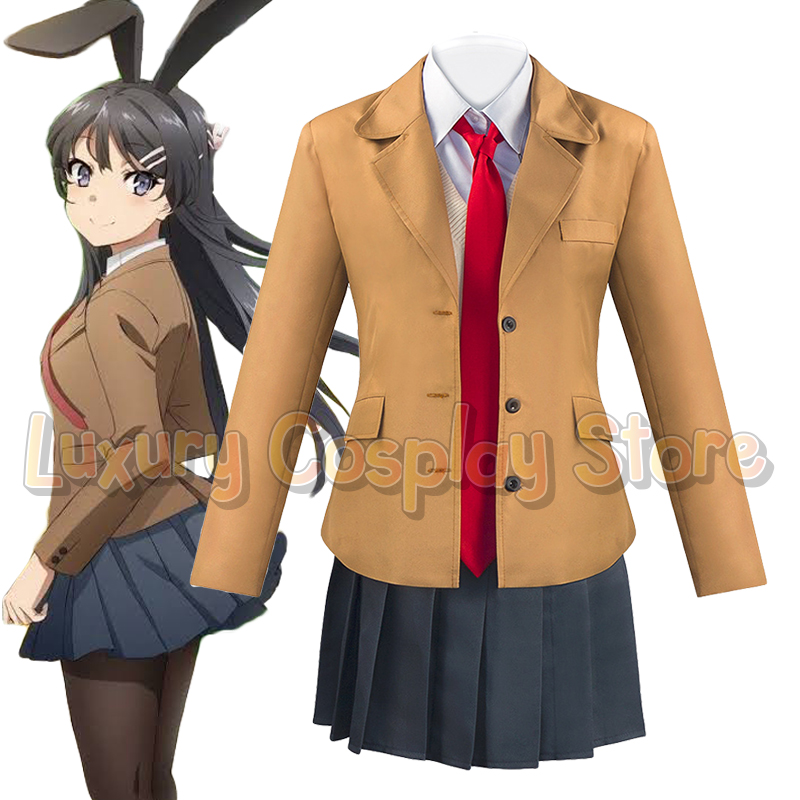 Anime Sakurajima Mai Cosplay C - Cosplay Anime Bunny Girl reseña y precio