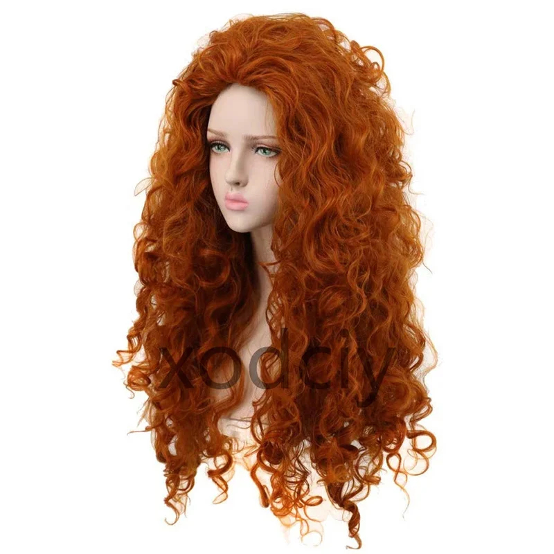 EW5DY20Movie Brave Princess Me - Anime Cosplay Orange Hair reseña y precio