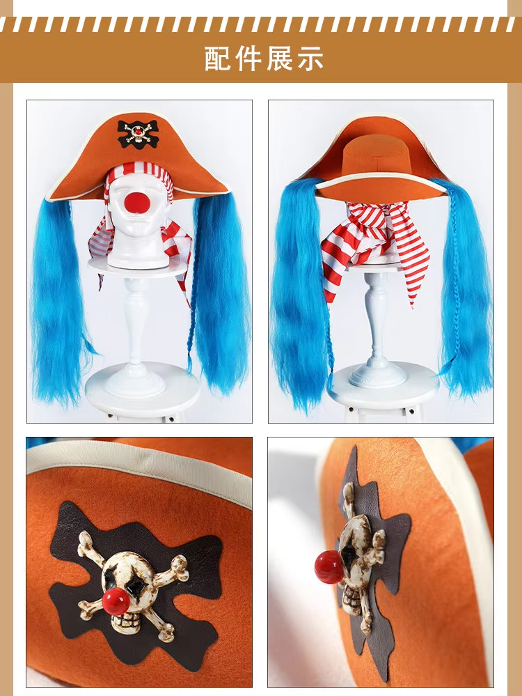 Joker Buggy  Anime OP Cosplay  - Anime Cosplay High Quality reseña y precio