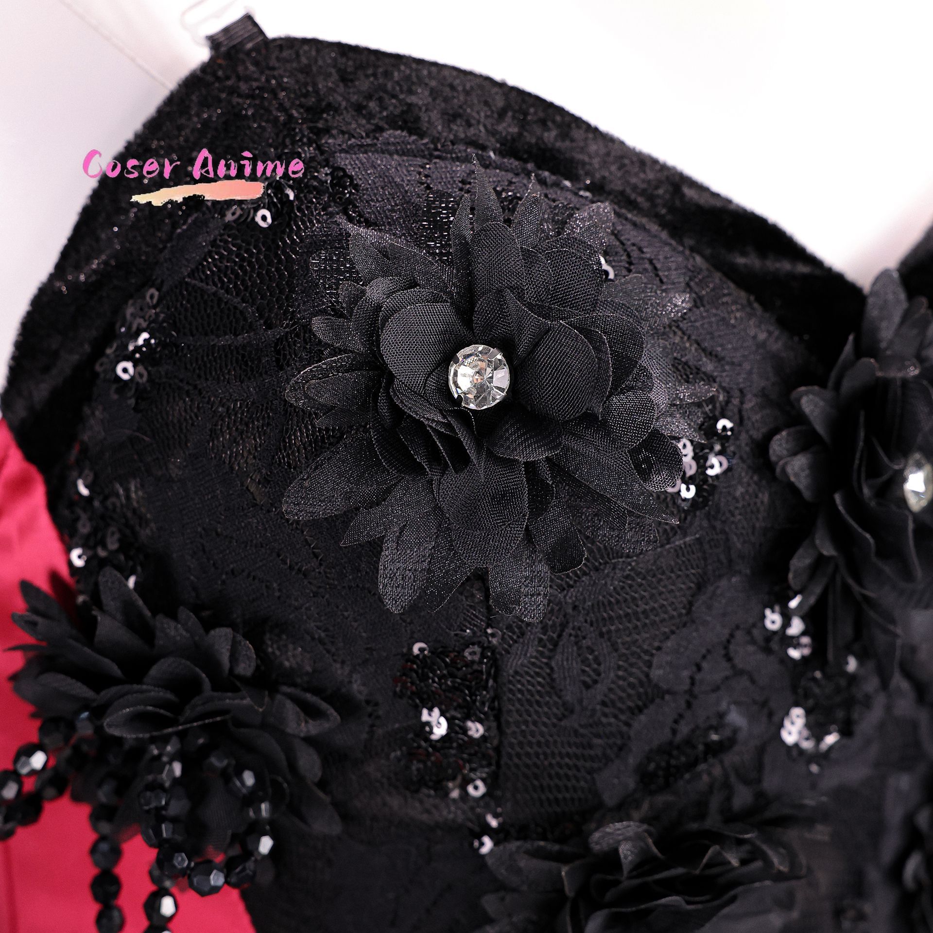 Angel Dust Cosplay Costume Uni - Anime Cosplay Dress reseña y precio